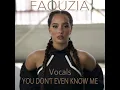 Download Lagu Faouzia - You Don’t Even Know me (Only Vocal)