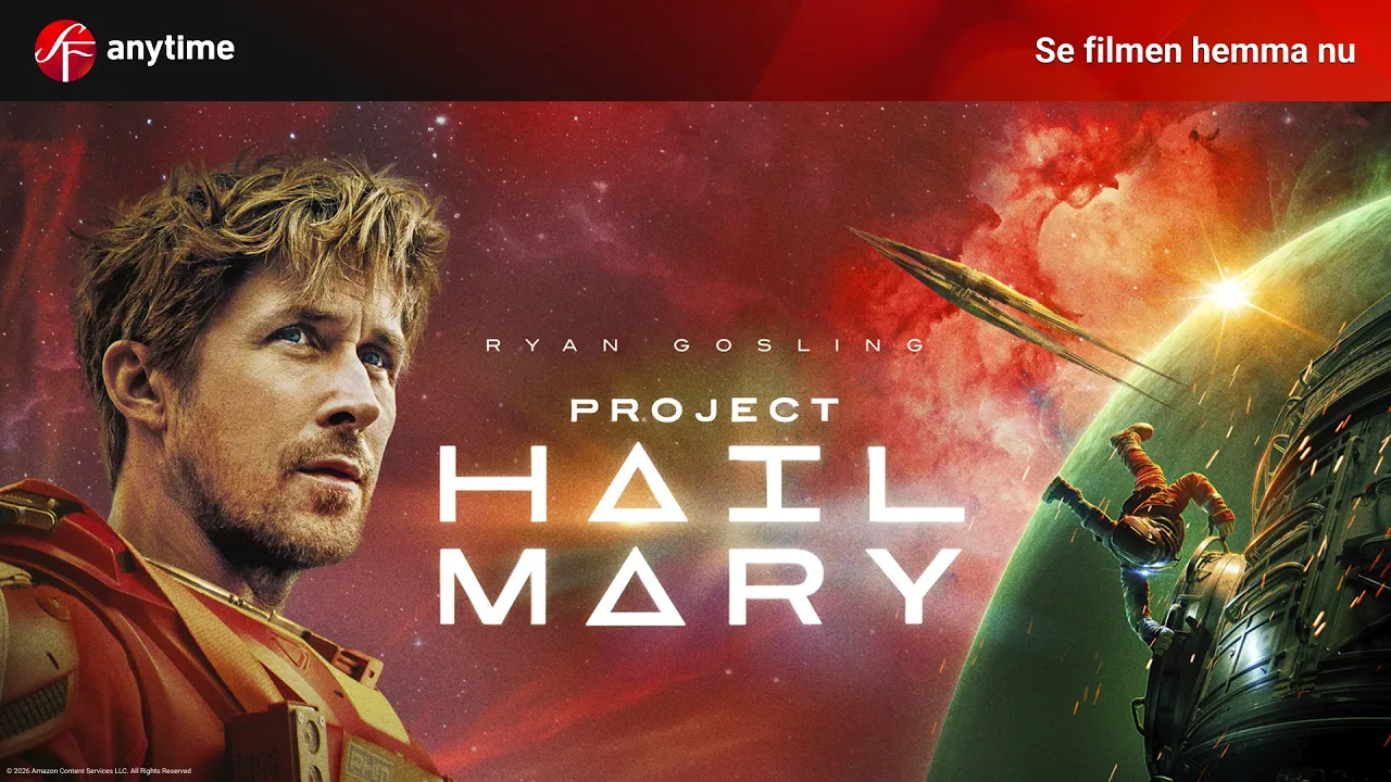 SF Anytime — Project Hail Mary - Köp eller hyr filmen digitalt (YouTube video ad)