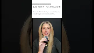 Grammy Awards Blind Items Part 1