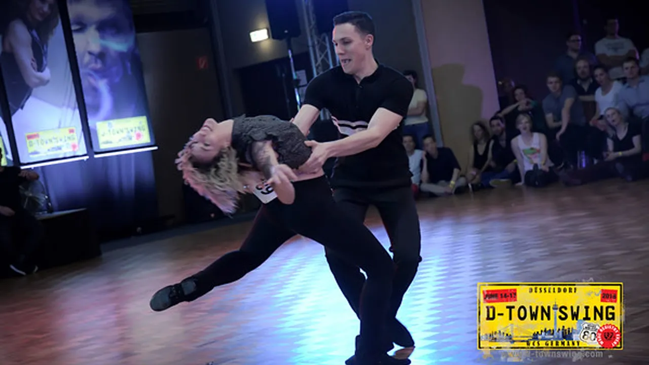 Allan Thivoz & Coralie Chastel - Advanced Jack&Jill Finals - D-TownSwing 2018