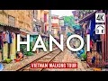 Hanoi 4K Walking Tour Vietnam - 74-min Tour with Captions Immersive Sound 4K Ultra