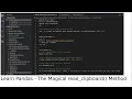 Learn Pandas - The Magical read