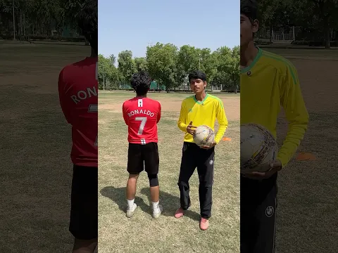 How many goalkeepers can stop Ronaldo fan? #shorts