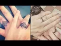 Creative Tattoo Design Ideas for Ring Finger for Couples Ring Tattoo for Women and Men