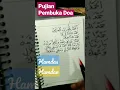 Download Lagu MUNAJAT PEMBUKA UNTUK SEGALA MACAM DOA #shorts