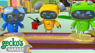 Trevor the Tractor's Broken Gears! 🚜⚙️ Gecko's Garage | Trucks For Children | Cartoons For Kids