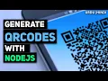 Create Your Own QR Code Generator using Node js