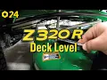 How to Level John Deere Z320R Zero Turn Mower Deck