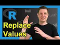 Replace Value of Data Frame Variable Using dplyr Package in R Example mutate replace Functions