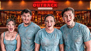 FAMÍLIA POBRE vs RESTAURANTE DE $1.000.000 (pela 1º vez)
