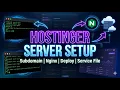 Deploy Website on Hostinger VPS Subdomain Nginx Backend Setup Full Tutorial