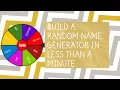 Build a Random Name Generator in Python