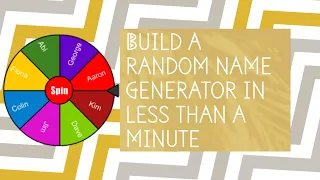 Build a Random Name Generator in Python