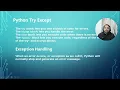 Python Class-18 Try Except Exception Handling in Python Errors Exceptions Laqshya Online
