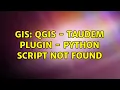 GIS Qgis - taudem plugin
