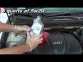 Oil Change Filter Replacement Hyundai Sonata 2009-2014