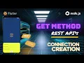 Flutter Node js GET Method Read Data in Full Stack CRUD App Display MongoDB Data in Flutter