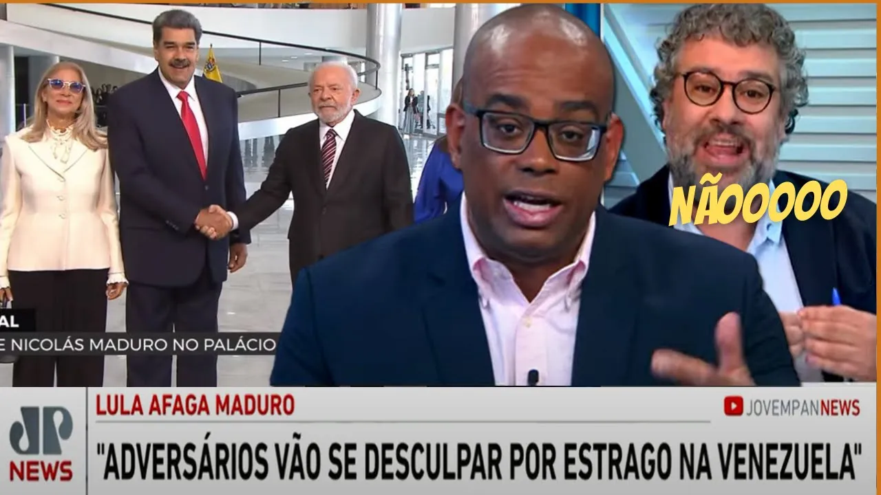 É UMA VERG0NHA O MADURO NO BRASIL (LINHA DE FRENTE)