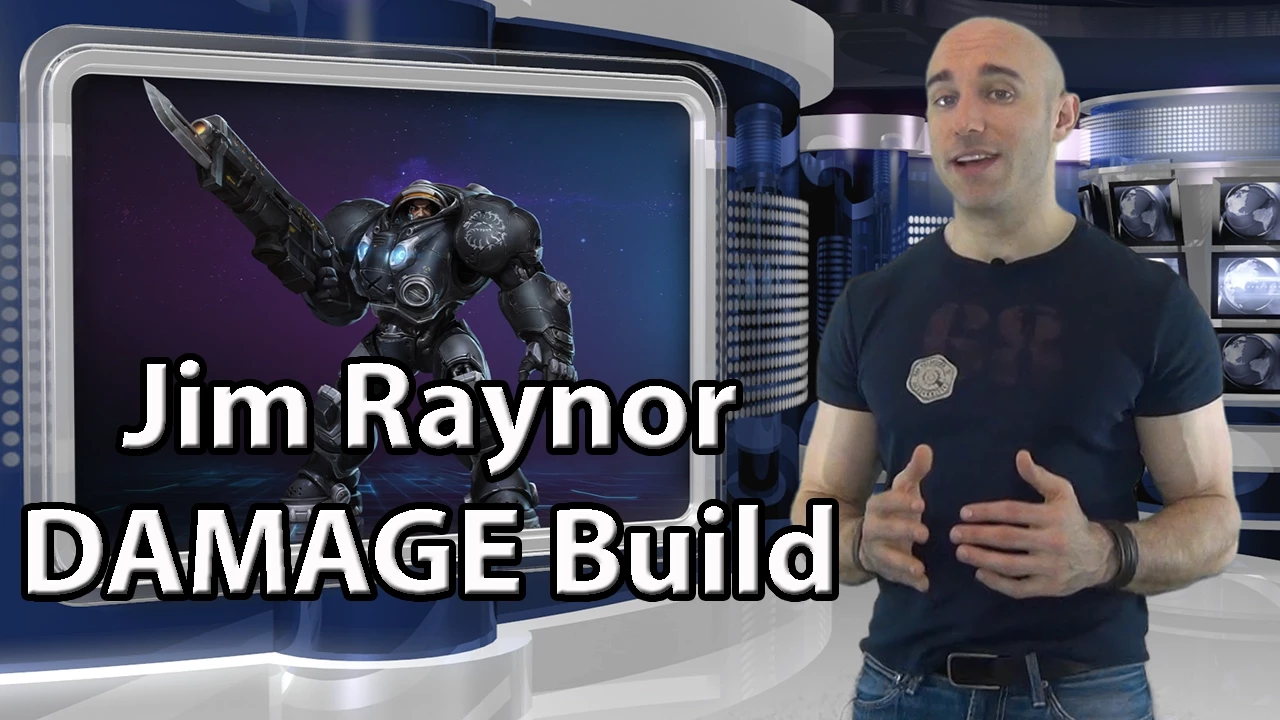 Raynor Damage Build Tutorial - LEVEL 10 - Heroes of the Storm