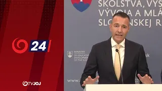 Tlačová beseda ministra školstva o vzdelávaní učiteľov (7.9.2026)