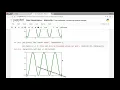 Matplotlib - Line styles and text labels