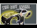 SHINE AUTO SPEC GT WIDEBODY INSTALL V10 RX7 EP 7