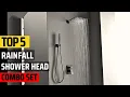 Top 5 Best Rainfall Shower Head with Handheld Combo Luxurious Showers at Home