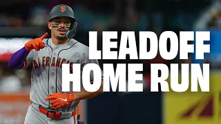 Willy Adames Crushes Homer on Second Pitch of the Game Giants vs Padres Highlights