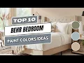 Top 10 Behr Bedroom Paint Colors Ideas for a Modern Relaxing Space