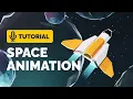 Blender Space Animation Tutorial Polygon Runway