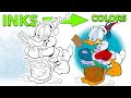 Cartoon Character Inking plus Using the Reference Layer in Clip Studio Paint