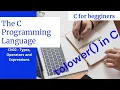 Implementation of tolower in C