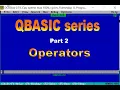 Operators in qbasic