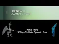 Dynamic Pivots in Maya - 3 Powerful Techniques