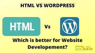 Website on WordPress Vs HTML CSS JavaScript Which Is Better In 2020
