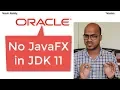 JavaFX will be removed from JDK 11