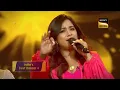 Shreya Ghoshal singing and dancing on Angaaron on India's Best Dancer #angaaron #ibd4 #shreyaghoshal