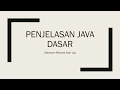 Membuat Aplikasi Android - 02 Pemahaman Bahasa Pemrograman Java Android Dasar