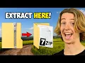 How to EASILY Install 7-Zip Extract Compress ZIP - RAR