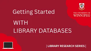 Getting Started with Library Databases