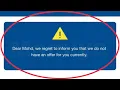 Download Lagu HDFC Credit Fix we regret to inform you that we do not have an offer for your currently Problem