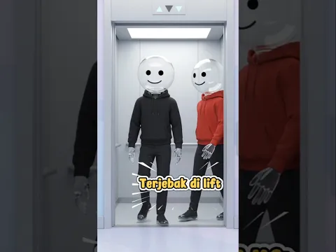 Terjebak di lift