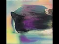 Pixel Sorting visualization for each horizontal line individually on a colorful cat img 900x853