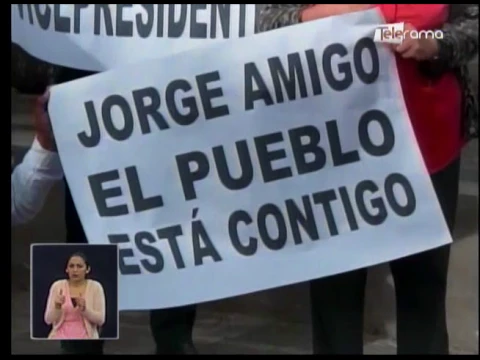 Vicepresidente Glas dice que es un perseguido político