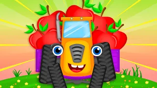 ТРАКТОР ТРАЛЯЛЯКТОР ОБКЛАДЕНИЙ ФРУКТАМИ Дитячі Пісні З Любов ю до Дітей 