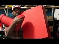 The big red boots are one of 2023 crazies footwear 1000 subscribers I ll wear them all day on live