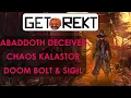 HC Grim Dawn Build Guide - Abaddoth Deceiver chaos Kalastor Doom Bolt Sigil