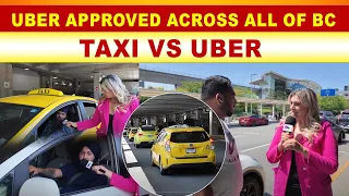 Uber Approved Across All of BC Taxi drivers are not Happy Surrey News Sanjha TV