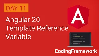 Angular 20 Tutorial Day 11 Template Reference Variables Explained