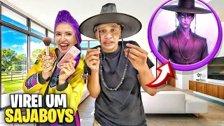 A GUERREIRAS DO KPOP ME TRANSFORMOU NO SAJA BOYS😱 